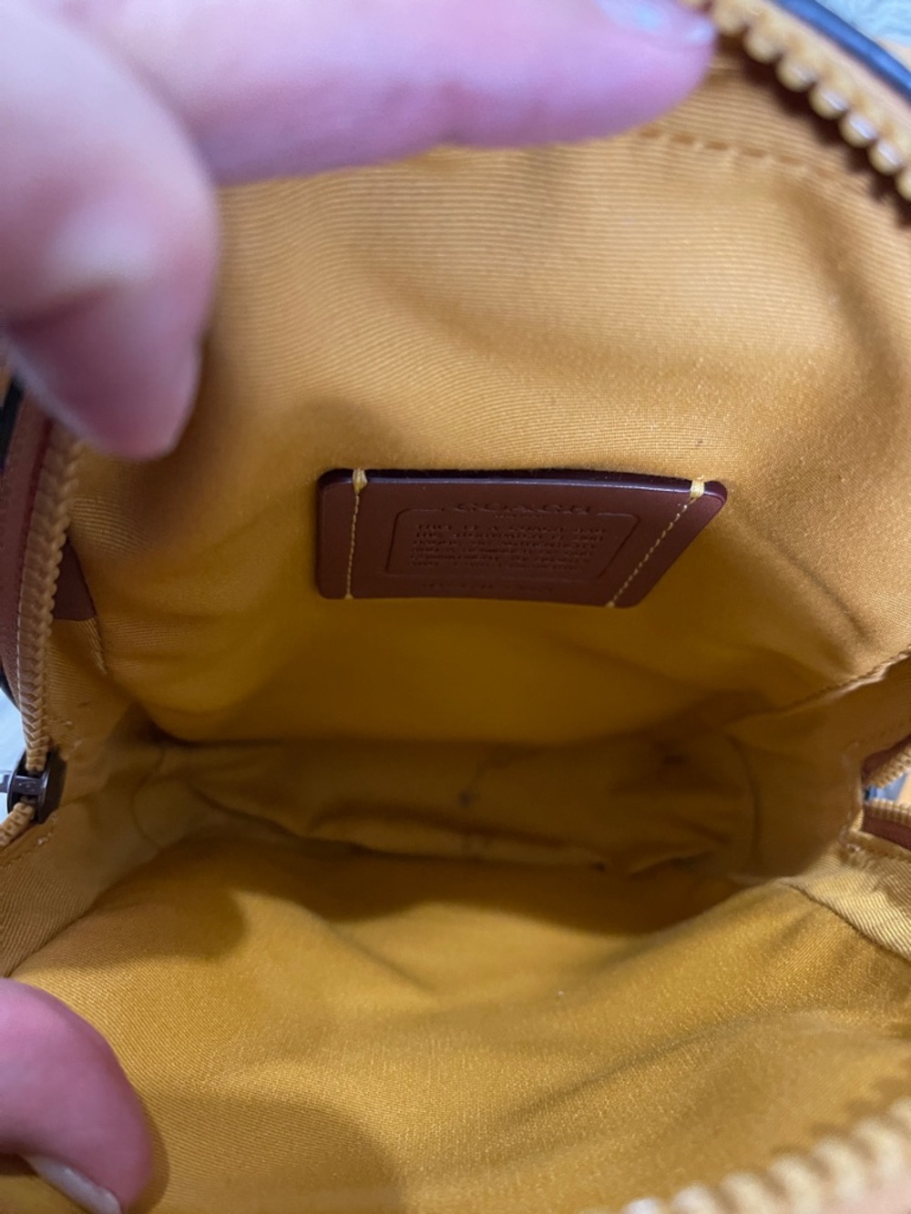 Coach racer cx071 sling back pack bag - Picture 5 of 10